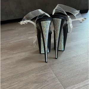 Pleasers flamingo 8 inch